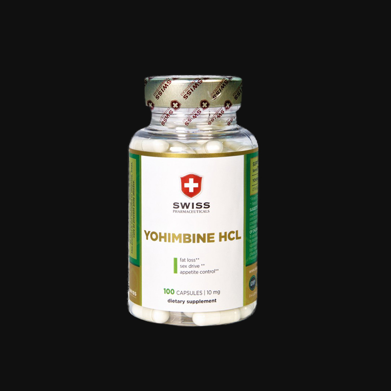 Swiss Pharmaceuticals - Yohimbine HCL 100 kapsúl