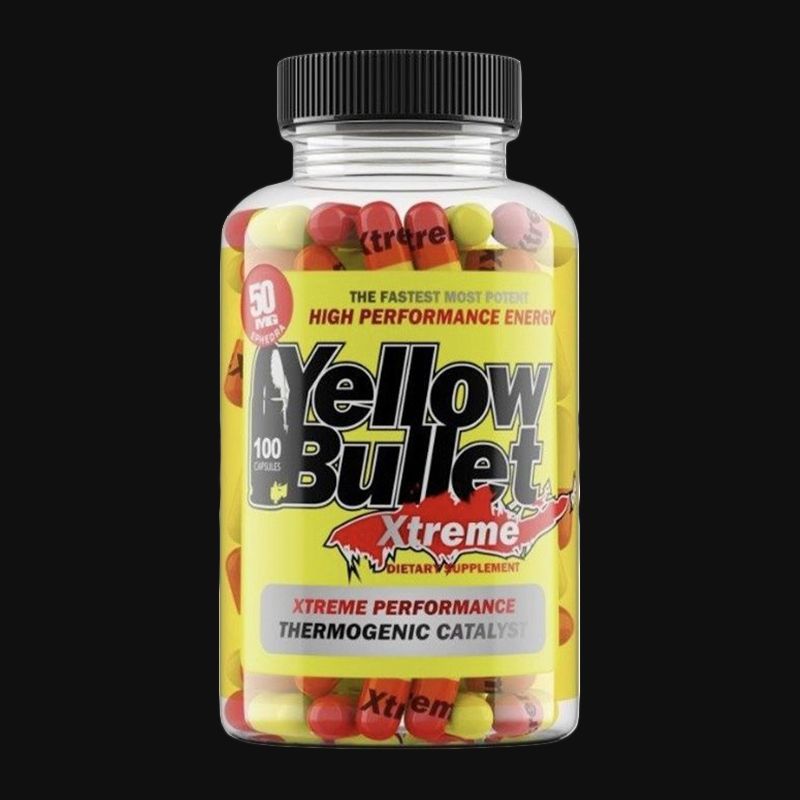 Hard Rock Yellow Bullet Xtreme 100caps